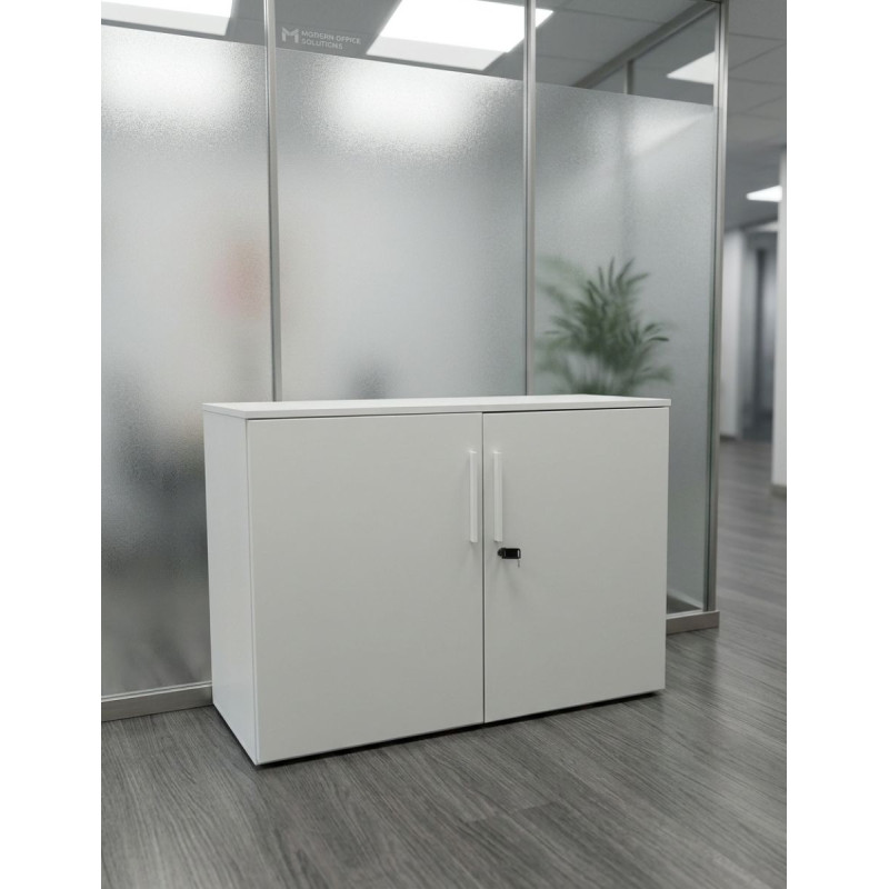 Armario Oficina Blanco Bajo de Steelcase - Montiel