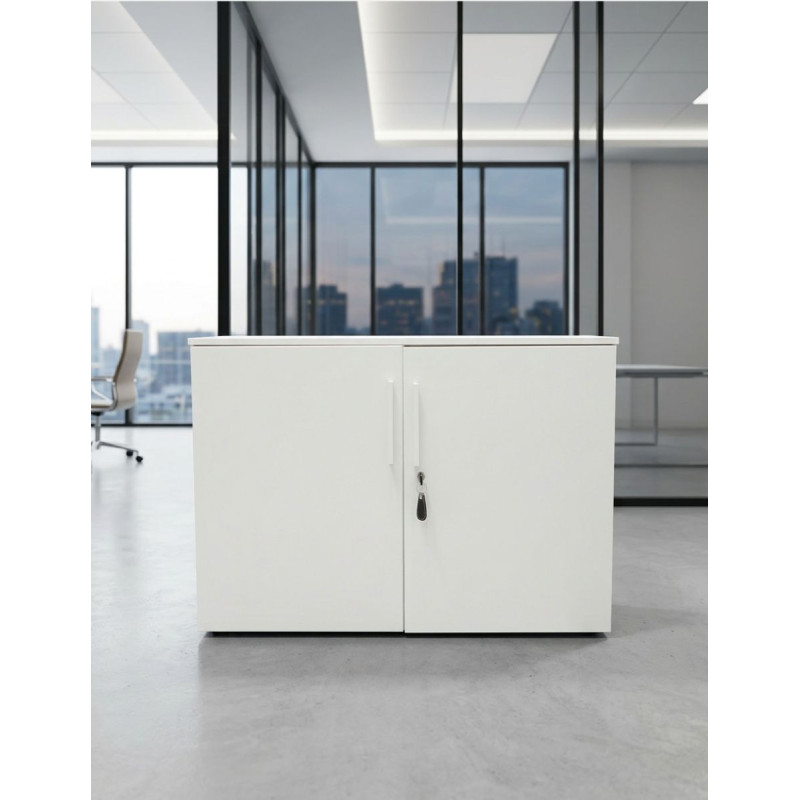 Armario Oficina Blanco Bajo de Steelcase - Montiel