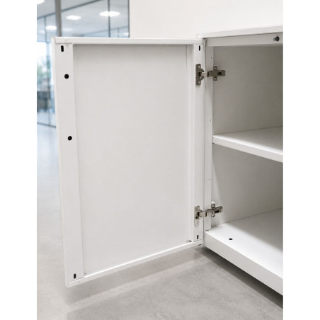 Armario Oficina Blanco Bajo de Steelcase - Montiel