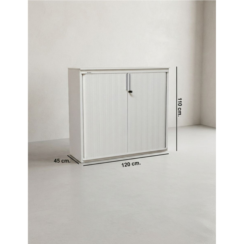 Armario Oficina 110x120 cm. Blanco de Steelcase - Montiel