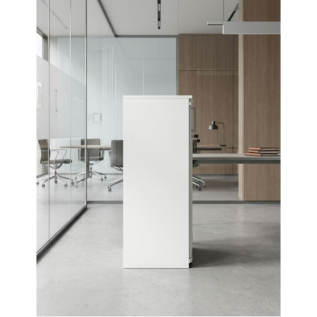 Armario Blanco Oficina 110x80 cm. de Steelcase - Montiel