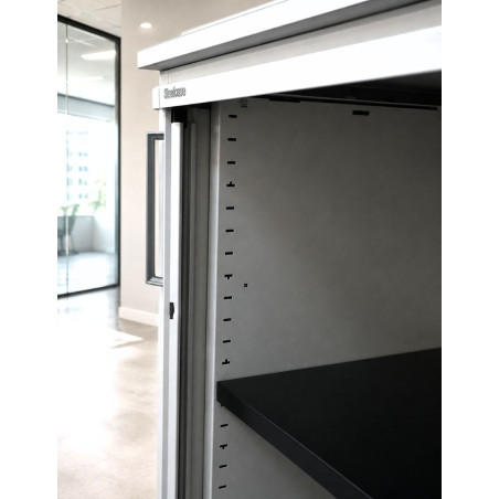 Armario Blanco Oficina 110x80 cm. de Steelcase - Montiel