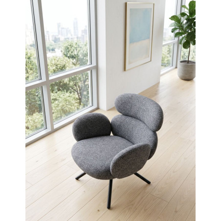 Pack de 2 Sillas de Recepción Love Giratorias - Montiel