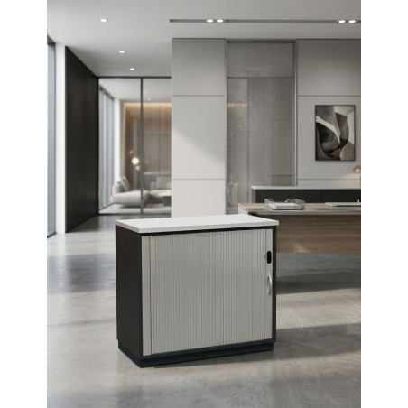Armario Bajo Oficina 73x80 cm. de Steelcase - Montiel