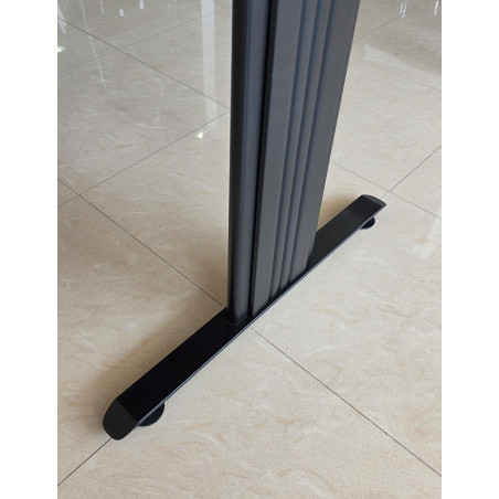Mesa Oficina Recta 160x80 cm. Nogal MM1906 de Montiel