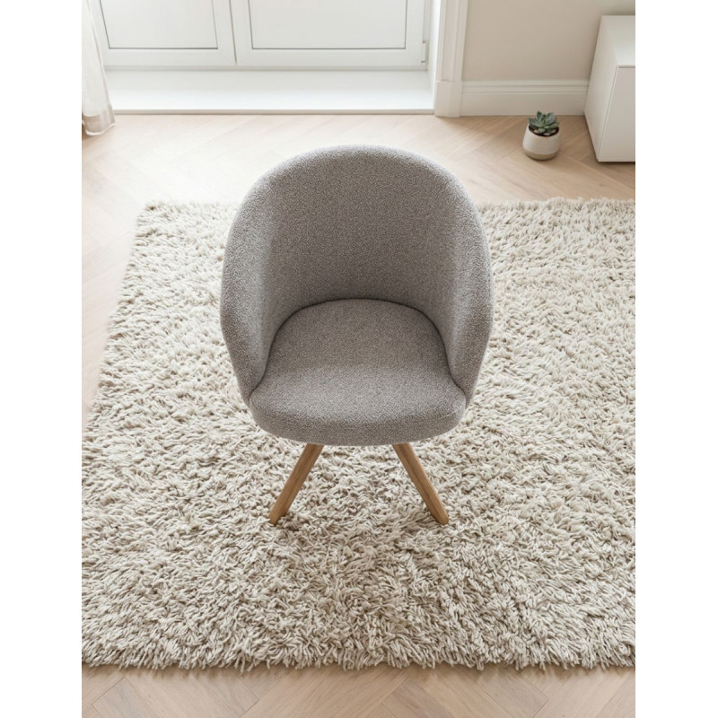 Silla Confidente Montreux Giratoria 360º - Montiel