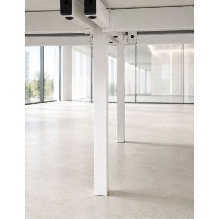 Multipuesto 4 Puestos Blanco 320x160 cm. MM1908 de Montiel