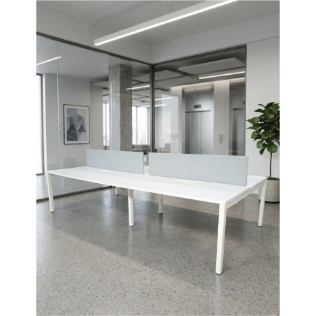 Multipuesto 4 Puestos Blanco 320x160 cm. MM1908 de Montiel