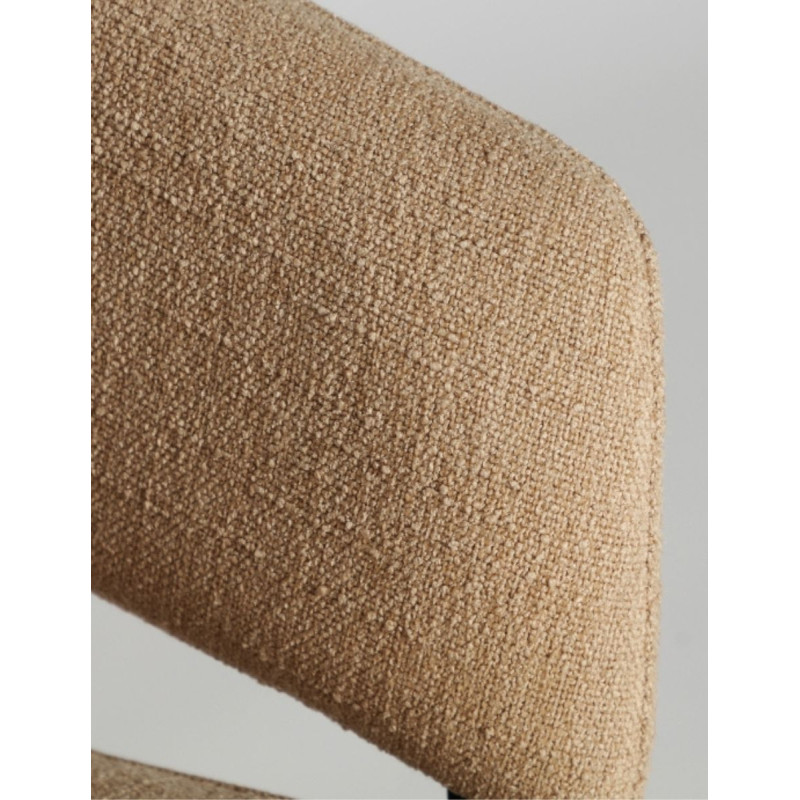 Pack de 2 Sillas Comedor Bruges Beige y Negra - Montiel
