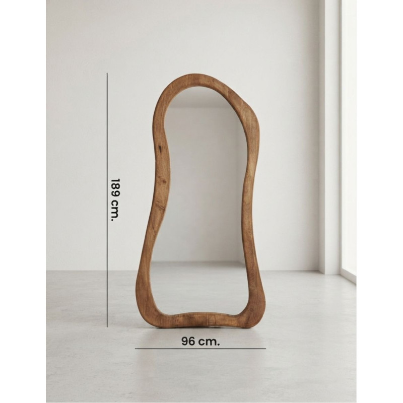 Espejo Nieul Alto de Pared Vertical - Montiel