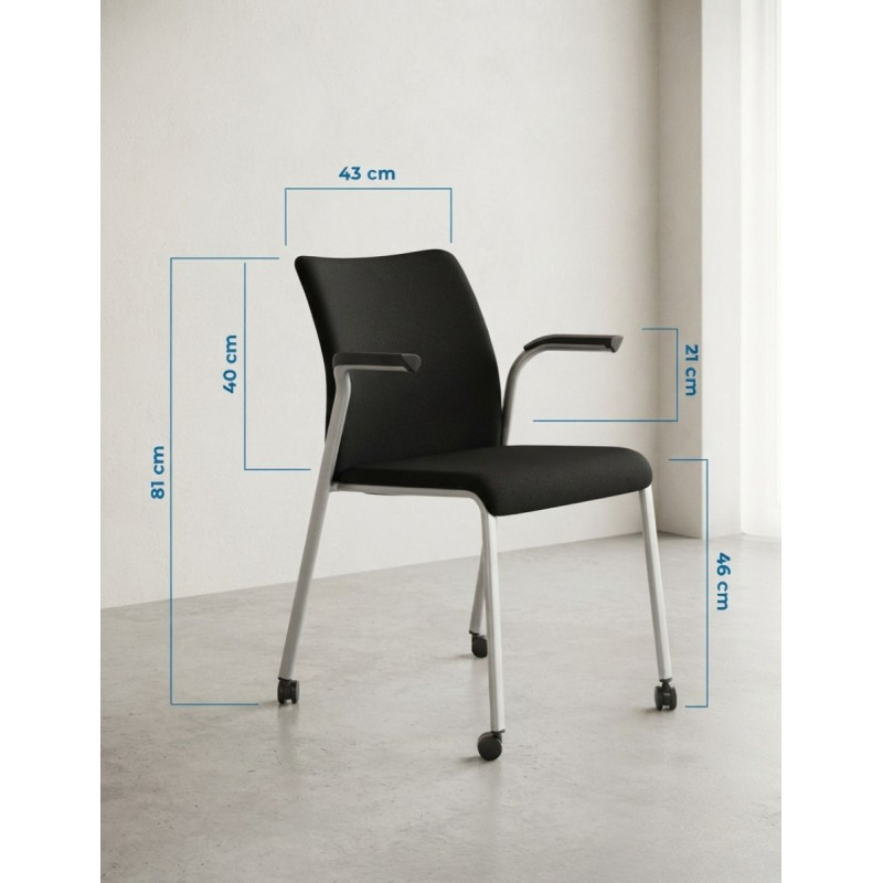 Silla con Ruedas Eastside V2 Steelcase - Montiel