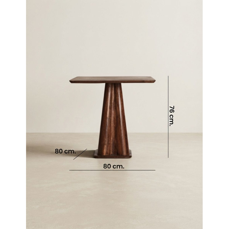 Mesa Hostelería Cieux 80x80 cm. de Madera - Montiel