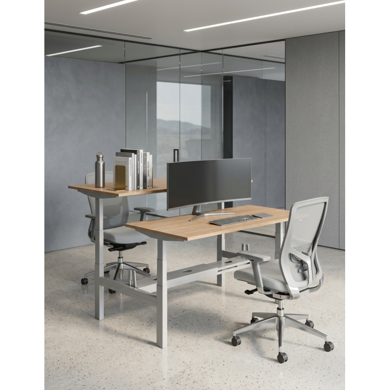 Mesa Oficina Doble Elevable de Mobel Linea - Montiel