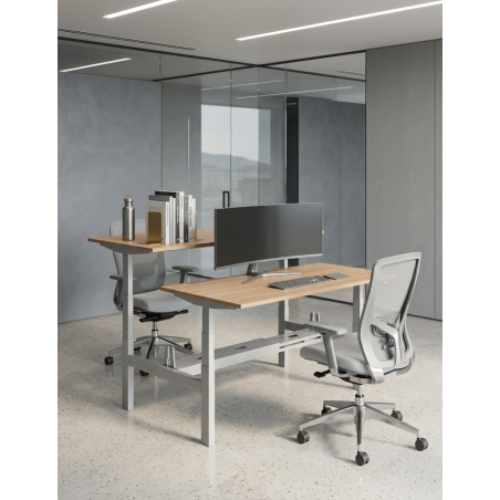 Mesa Oficina Doble Elevable de Mobel Linea - Montiel