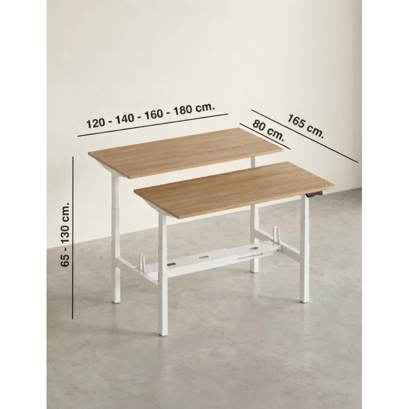 Mesa Oficina Doble Elevable de Mobel Linea - Montiel