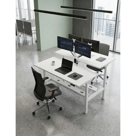Mesa Oficina Doble Elevable de Mobel Linea - Montiel