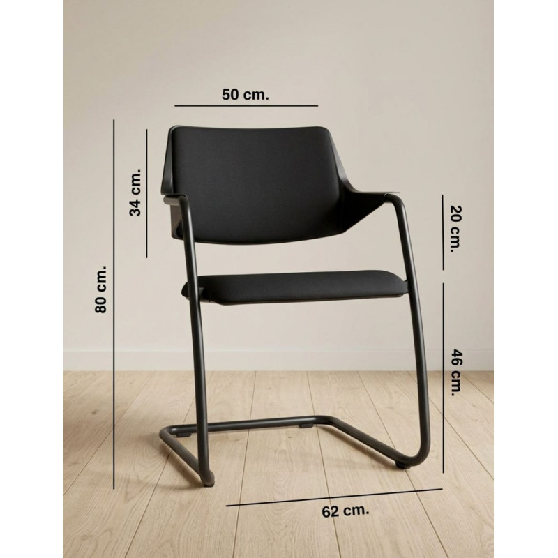 Silla Confidente Connexion de Girsberger - Montiel