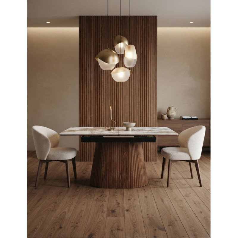 Mesa Extensible Angelina de Comedor 160-200x90 cm. - Montiel