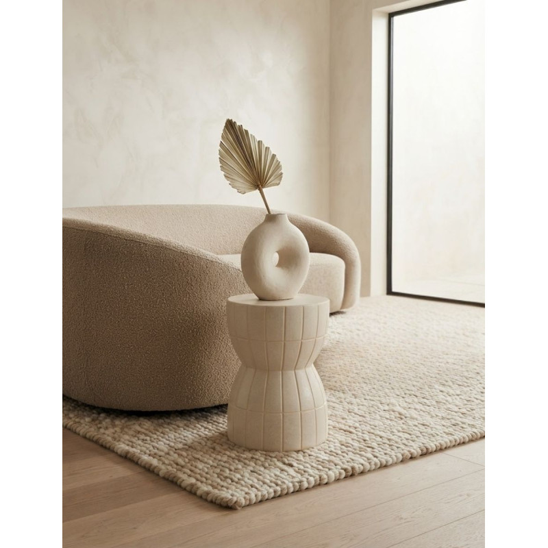 Mesa de Centro Chewy Baja Beige Mate - Montiel