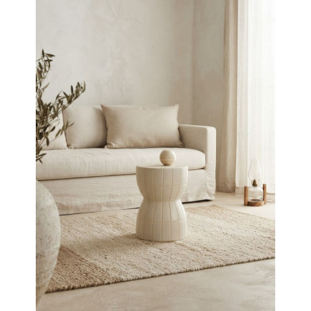 Mesa de Centro Chewy Baja Beige Mate - Montiel
