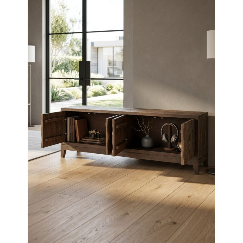Mueble Tv Fismes Marrón - Montiel