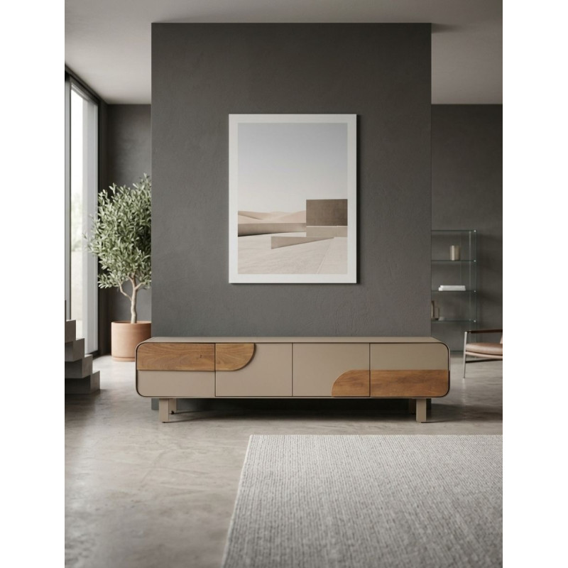 Mueble Tv Izagre Bicolor - Montiel
