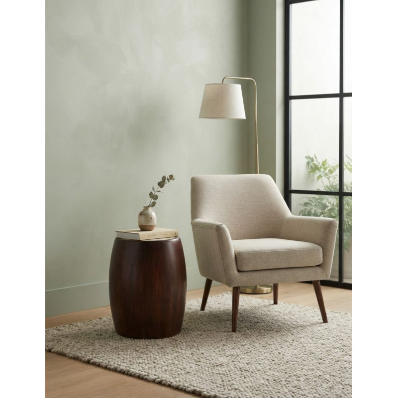 Mesa Braine Auxiliar de Madera 46x40 cm. - Montiel