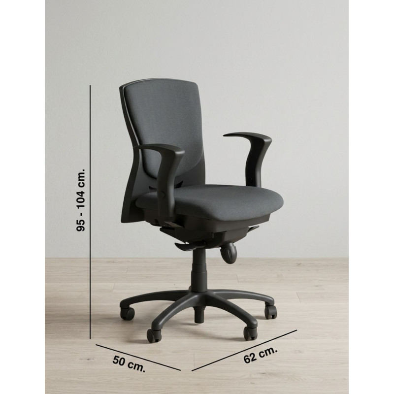 Silla Giratoria Brazos 1D de Ofita - Montiel