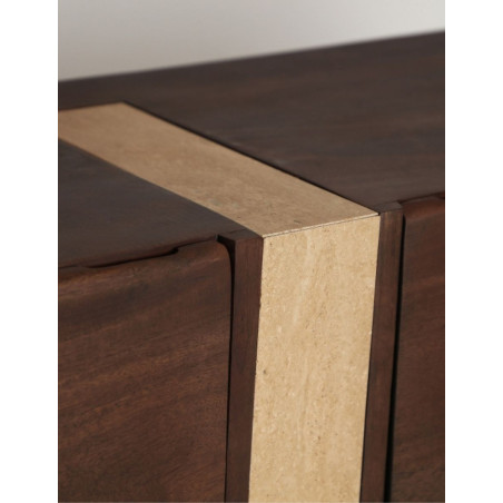 Mueble para TV Braine de Madera 200x40 cm. - Montiel