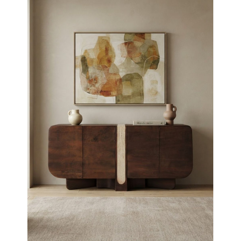 Aparador de Madera Braine para Salón 180x40 cm. - Montiel