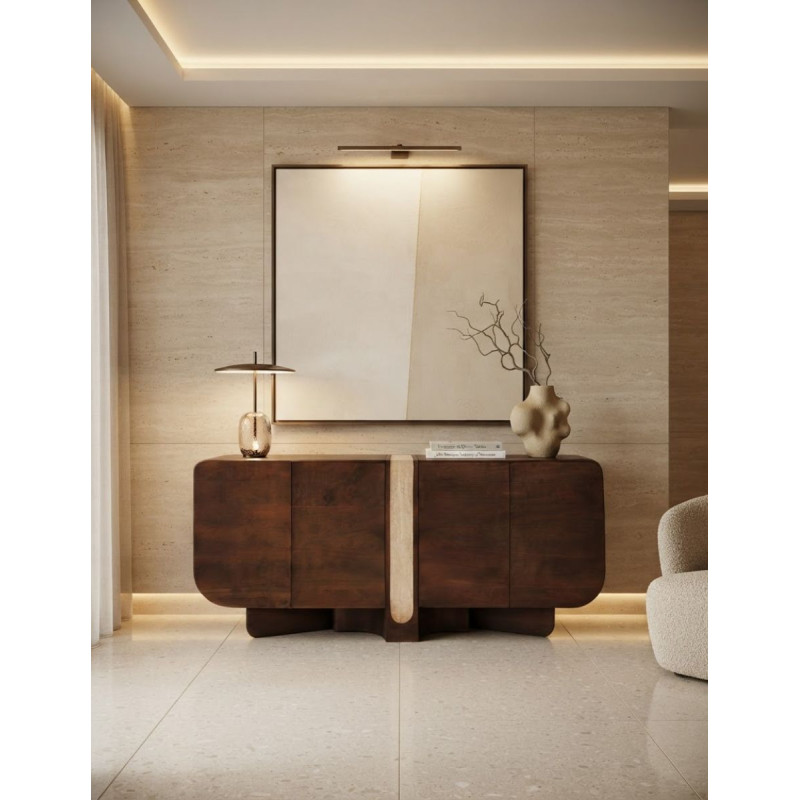 Aparador de Madera Braine para Salón 180x40 cm. - Montiel