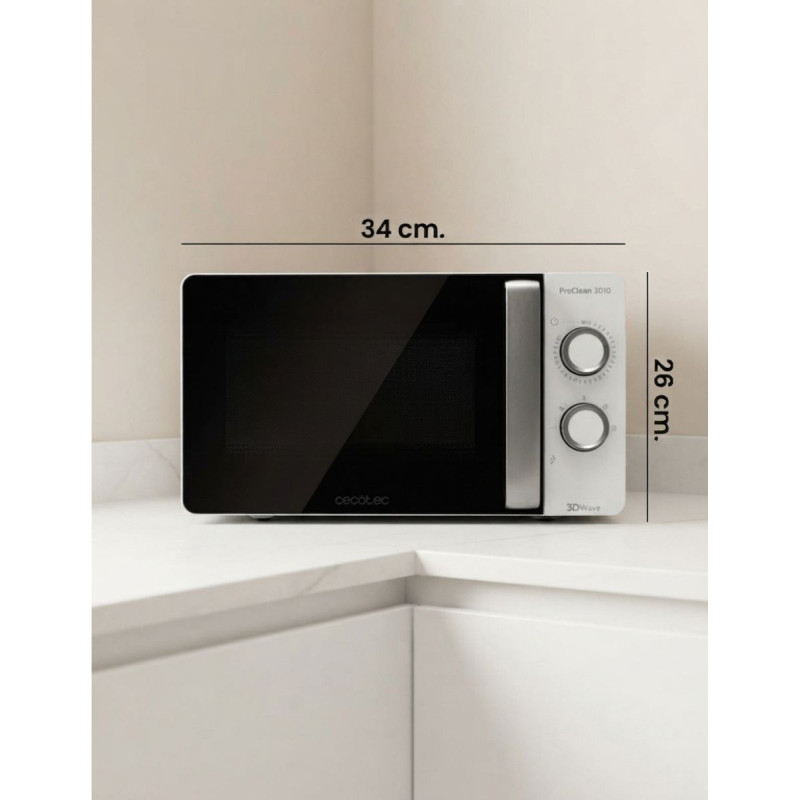 Microondas Metalizado ProClean 3010 20 Litros - Montiel