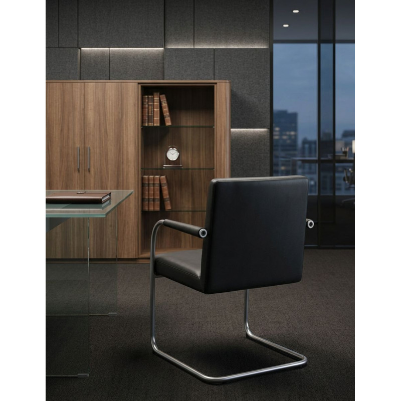 Silla Confidente Piel Visasoft de Vitra - Montiel