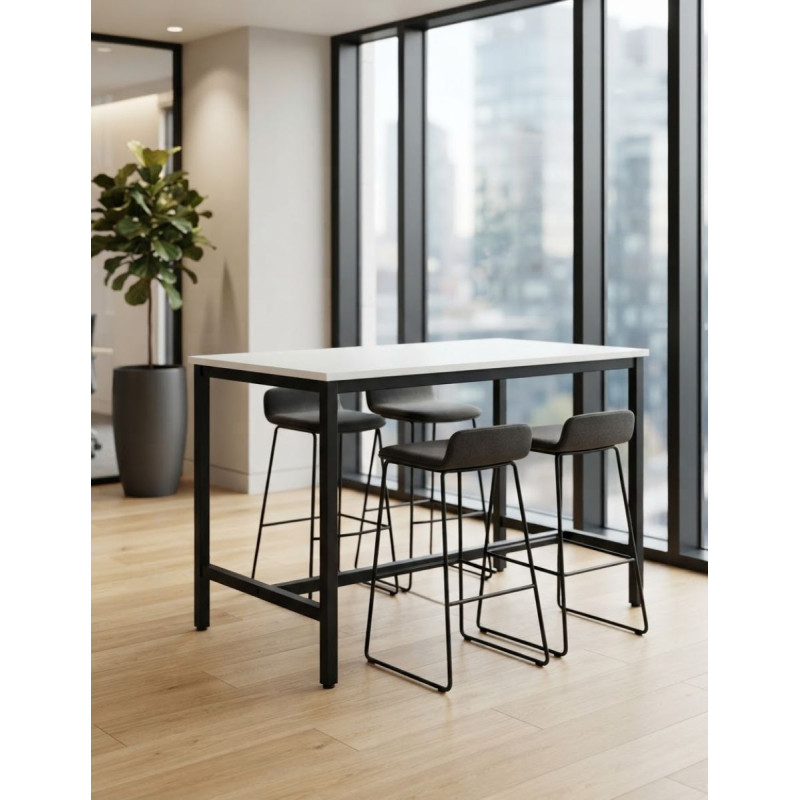 Mesa Oficina Alta Q8 Rectangular de Herpesa - Montiel