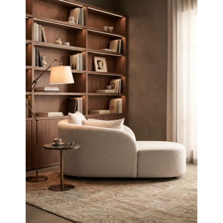 Chaise Longue 1 Plaza Vitznau Beige - Montiel