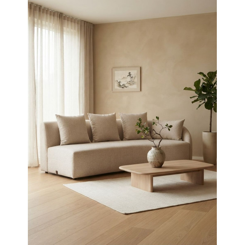 Sofá de 3 Plazas Vitznau Beige - Montiel