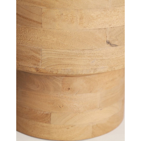 Mesa Auxiliar Havre Ø42x43 cm. de Madera - Montiel