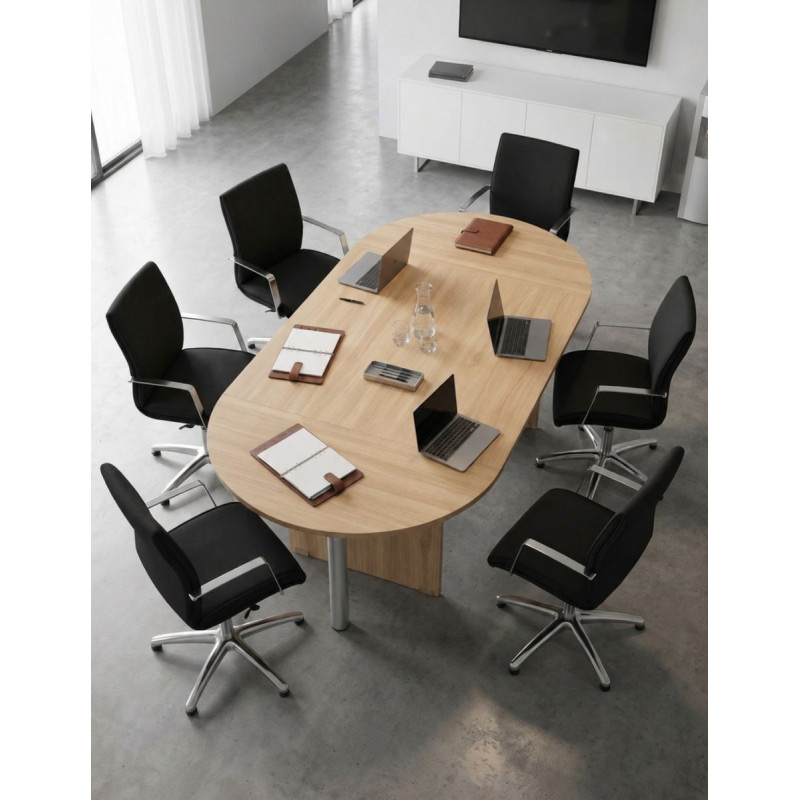 Mesa Reuniones Presto Ovalada TR-220 de Artexport