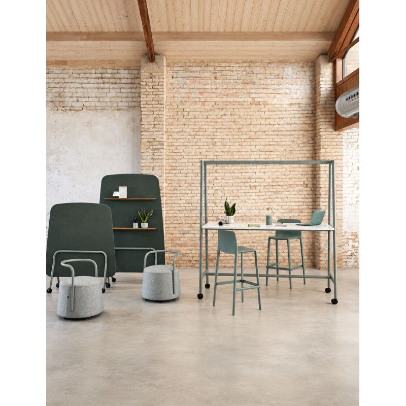 Mesa Colaborativa Oficina Trayy Line de Actiu - Montiel