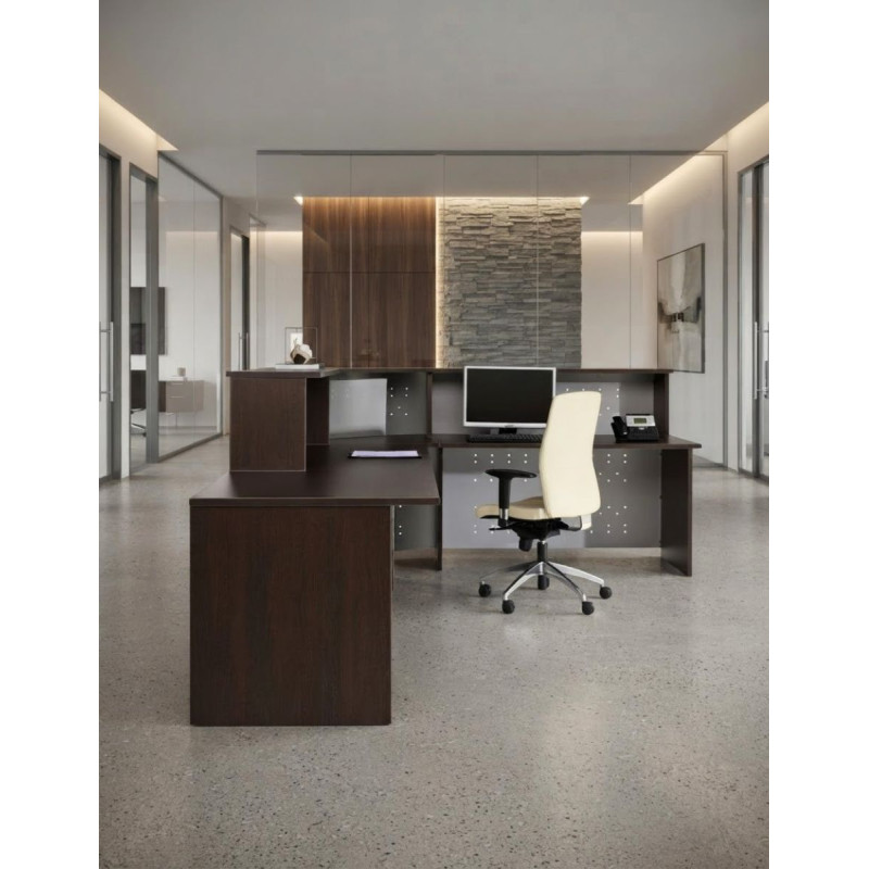 Mostrador de Recepción M6 Angular de Kesta - Montiel