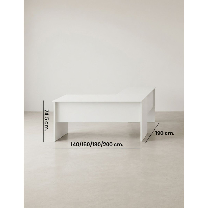 Mesa Dirección Oficina Amba con Ala de Kesta - Montiel