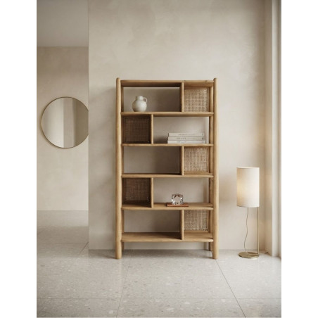 Estantería Crouy para Salón 180x100 cm. - Montiel
