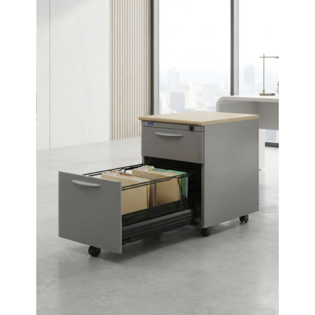 Cajonera de Oficina con Llave de Steelcase - Montiel