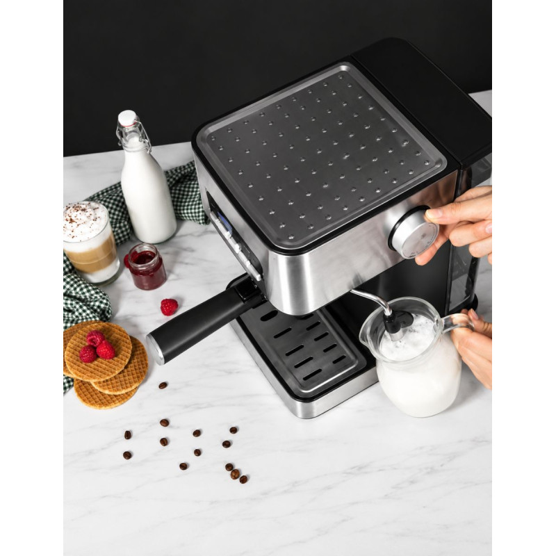Power Espresso 20 Matic de 850W Negra/Plata - Montiel