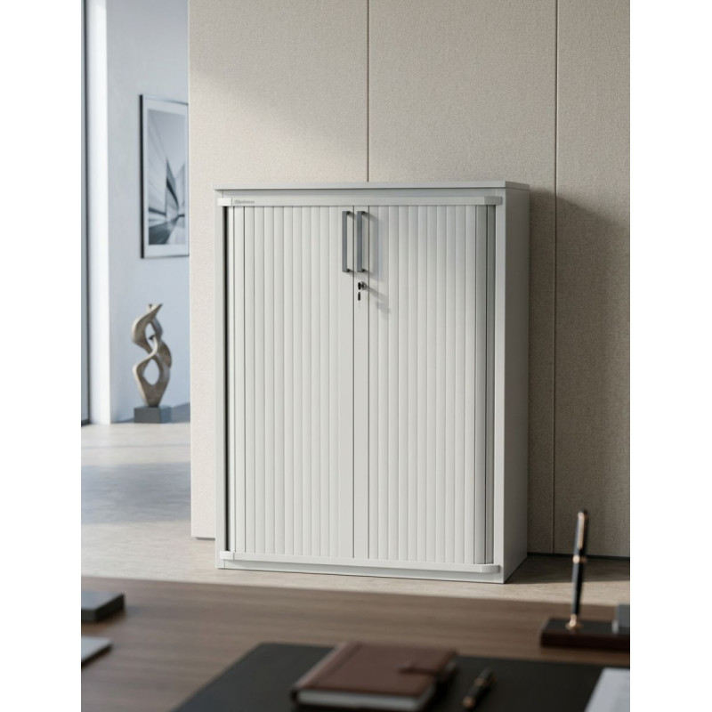 Armario Blanco Oficina 110x80 cm. de Steelcase - Montiel