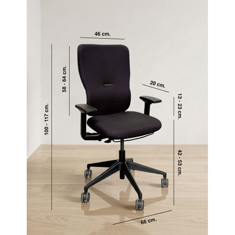 Silla Giratoria Lets B V2 de Steelcase - Montiel