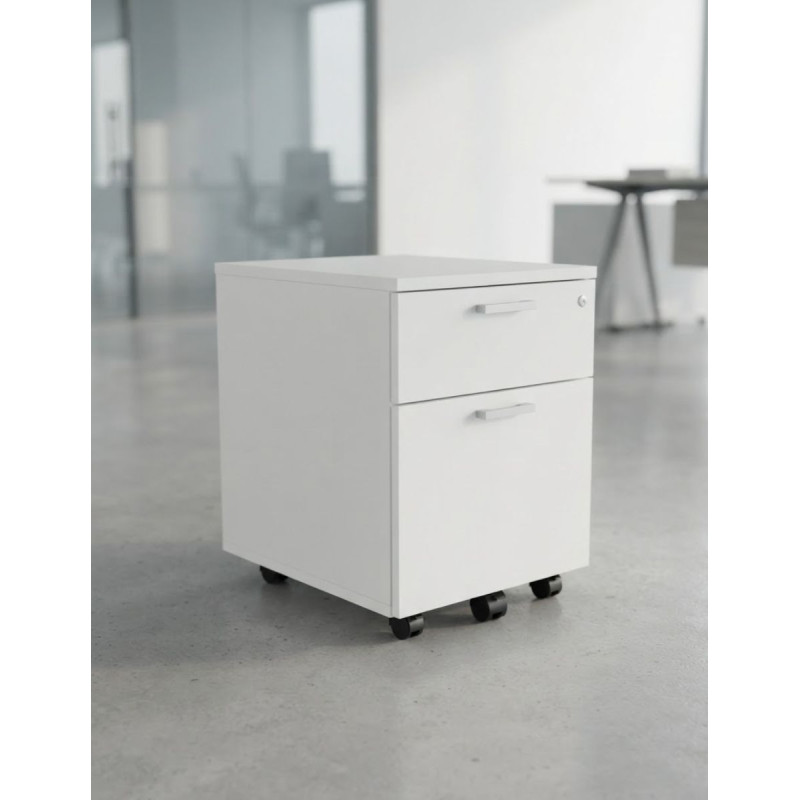 Cajonera Oficina Mara con Llave y Ruedas Kesta