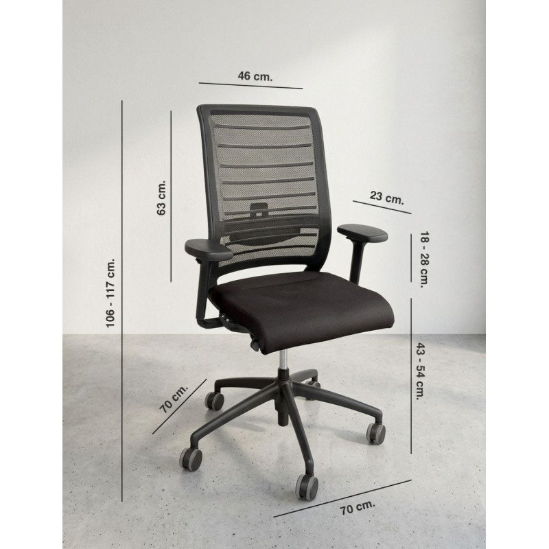 Silla Oficina Hero 172h de Interstuhl - Montiel