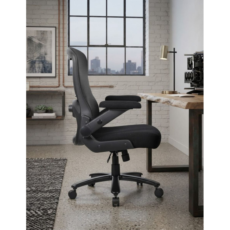 Silla Ergonómica Negra Oficina TITAN de Vincolo - Montiel