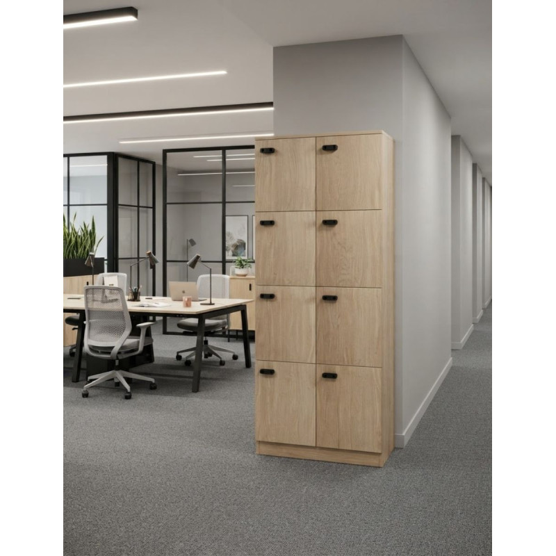 Taquilla Oficina 4 Puertas 150 cm. Alto de Kesta - Montiel
